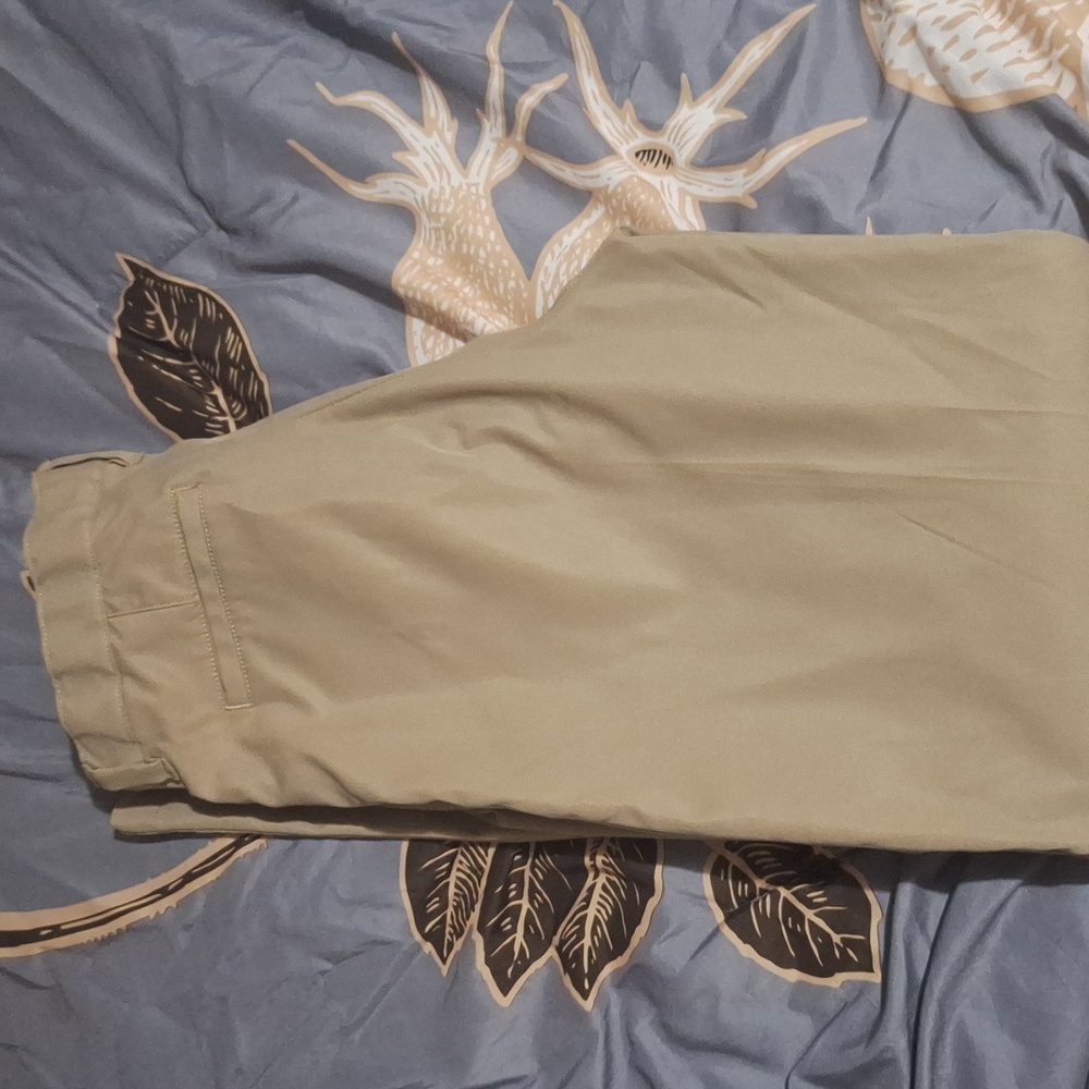 Lands' End Uniform Boys 18 Khaki Slacks